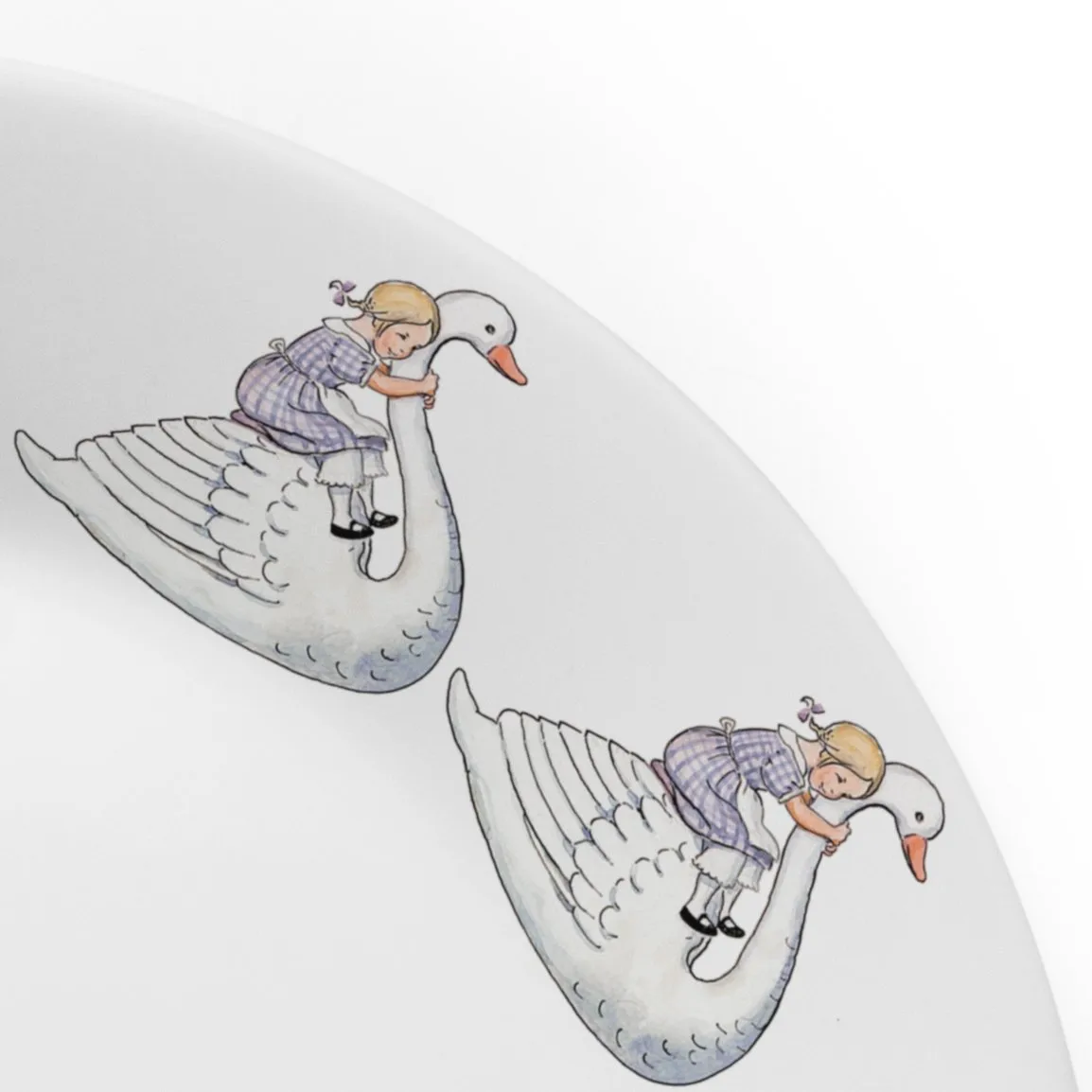 Svan lautanen, 21 cm Design House Stockholm