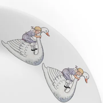 Svan lautanen - 21 cm - Design House Stockholm