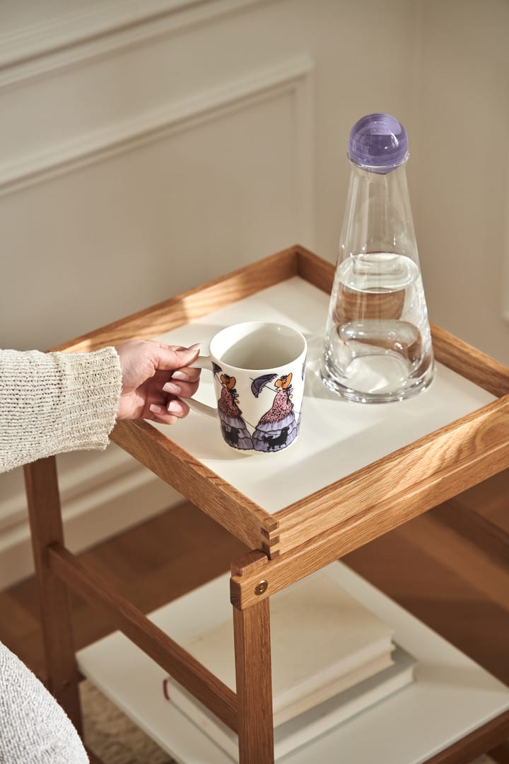 Täti Sinipunainen -korvallinen muki, 40 cl Design House Stockholm