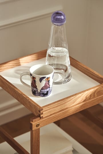 Täti Sinipunainen -korvallinen muki - 40 cl - Design House Stockholm