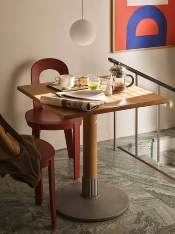 Tock Table ruokapöytä - Tammi, 75x75x76 cm - Design House Stockholm