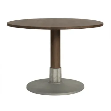 Tock Table ruokapöytä - Tumma tammi, Ø110x76 cm - Design House Stockholm