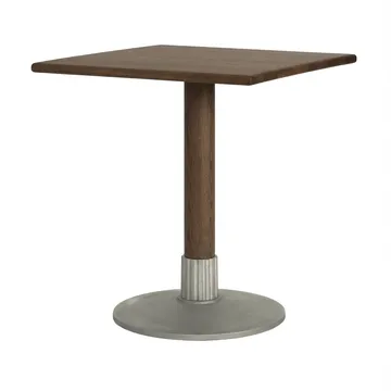 Tock Table ruokapöytä - Tumma tammi, 75x75x76 cm - Design House Stockholm
