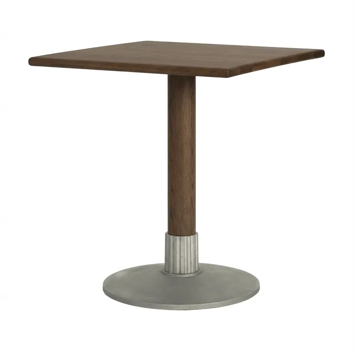 Tock Table ruokapöytä - Tumma tammi, 75x75x76 cm - Design House Stockholm