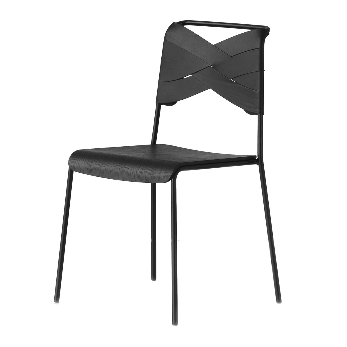 Design House Stockholm Torso tuoli musta-musta | Skandinaavinen Sisustus | Tuolit | Musta