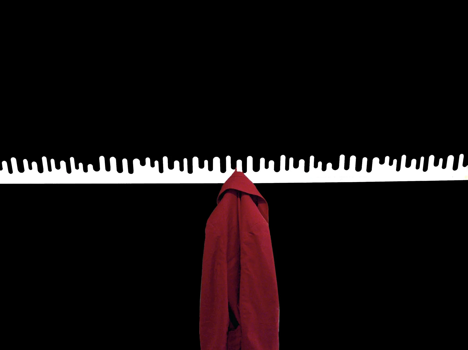 Wave naulakko, valkoinen Design House Stockholm