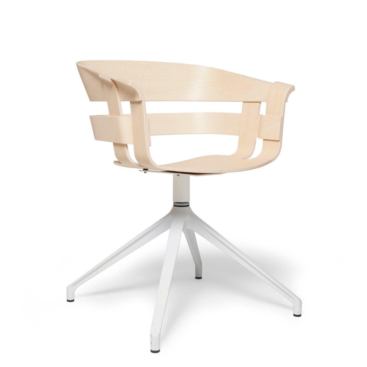 Design House Stockholm Wick Chair toimistotuoli saarni-vita metallben