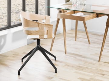 Wick Chair toimistotuoli - taami-harmaat metallijalat - Design House Stockholm
