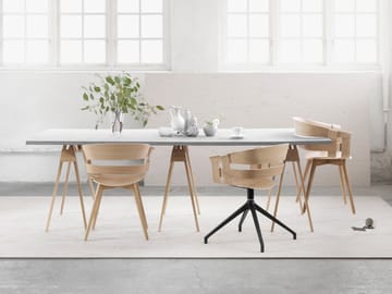 Wick Chair toimistotuoli - taami-harmaat metallijalat - Design House Stockholm