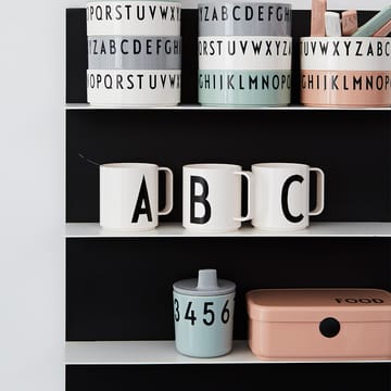 Breakfast Dinner Lunch kulho 3-pakkaus - Nude - Design Letters