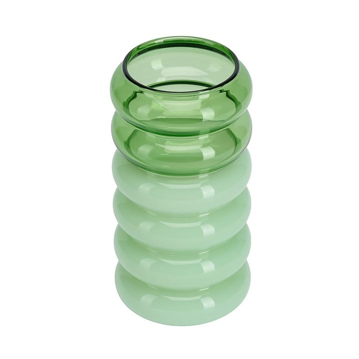 Bubble 2-in-1 vaasi ja kynttilänjalka 13,5 cm - Green - Design Letters