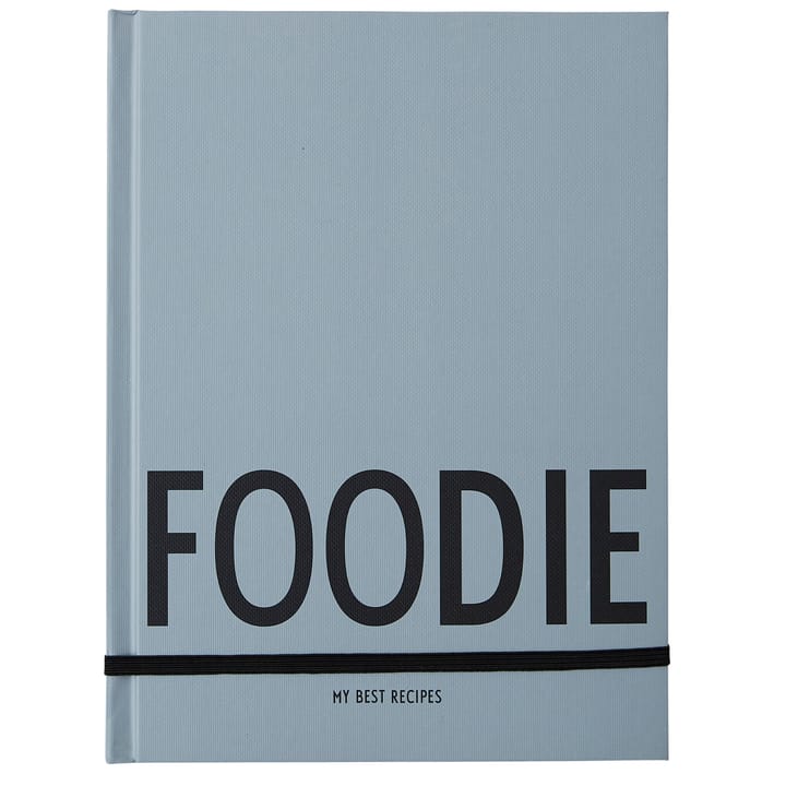 Design Letters foodie book reseptikirja - Harmaa - Design Letters