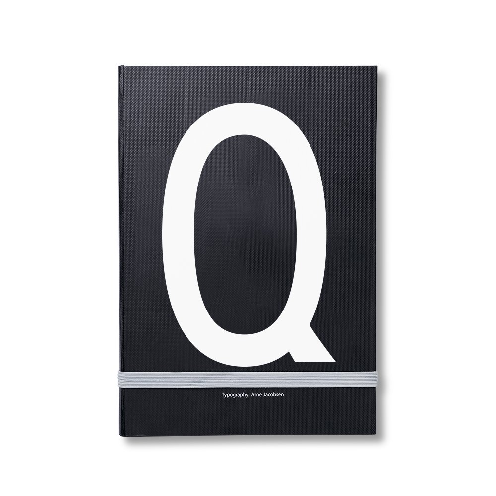 Design Letters Design Letters henkilökohtainen muistikirja Q