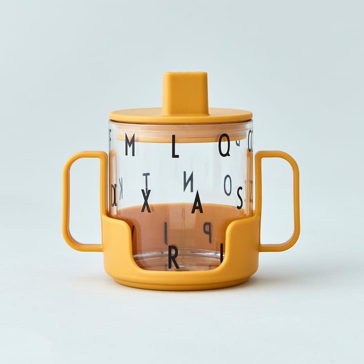 Design Letters -kahva tritan-laseille - Mustard - Design Letters
