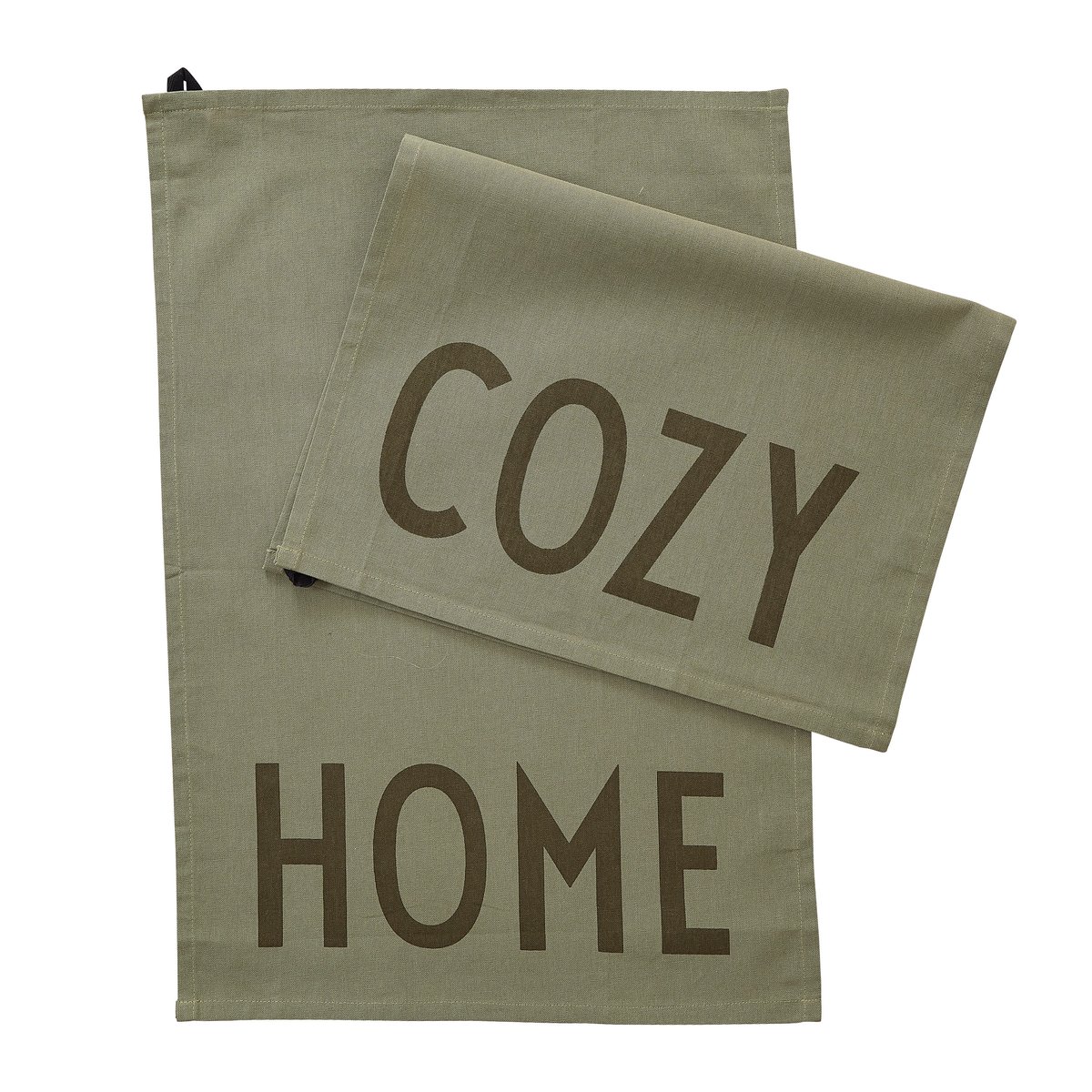 Design Letters Design Letters keittiöpyyhe suosikki 2 osaa Cozy-home-olive green