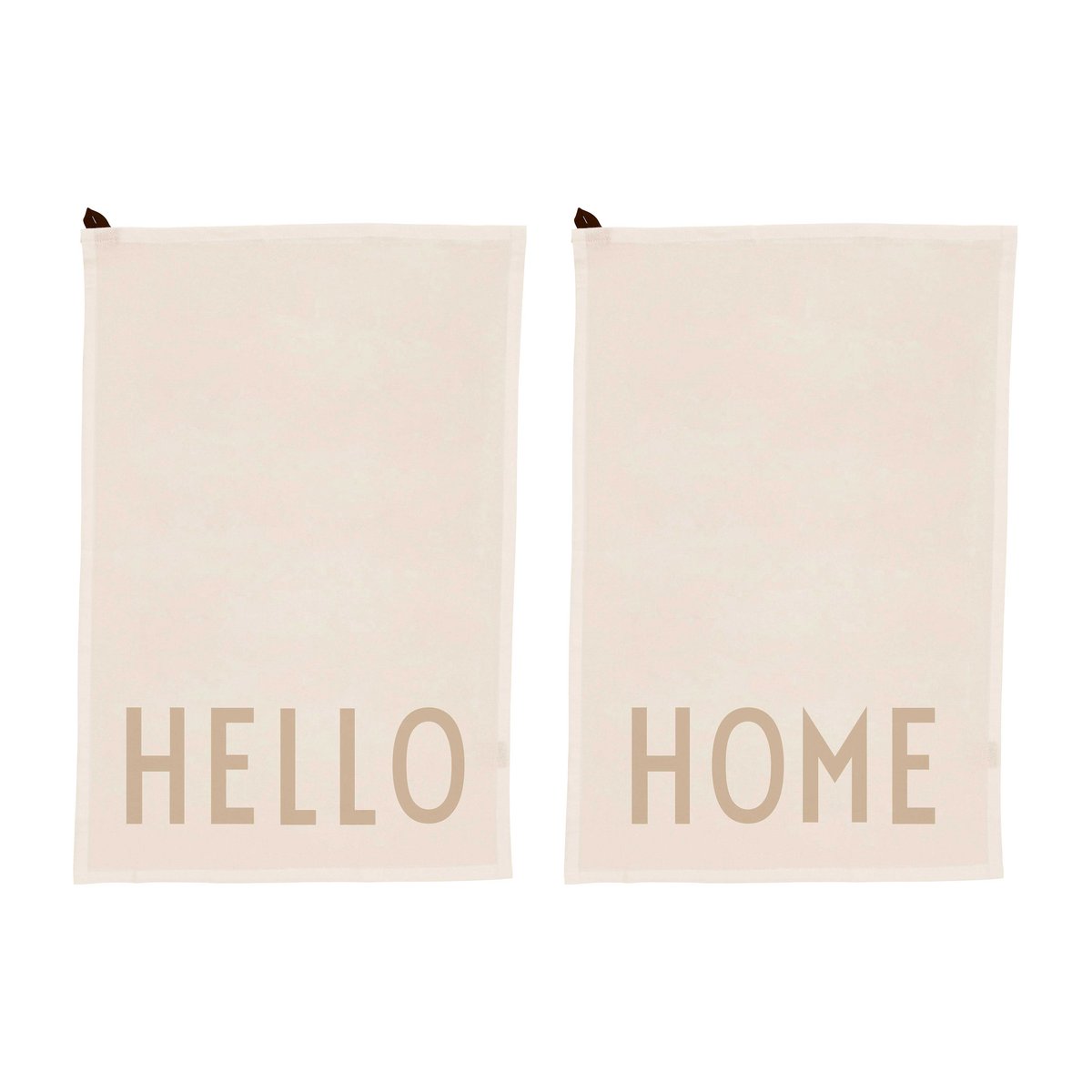 Design Letters Design Letters keittiöpyyhe suosikki 2 osaa Hello-home-off white