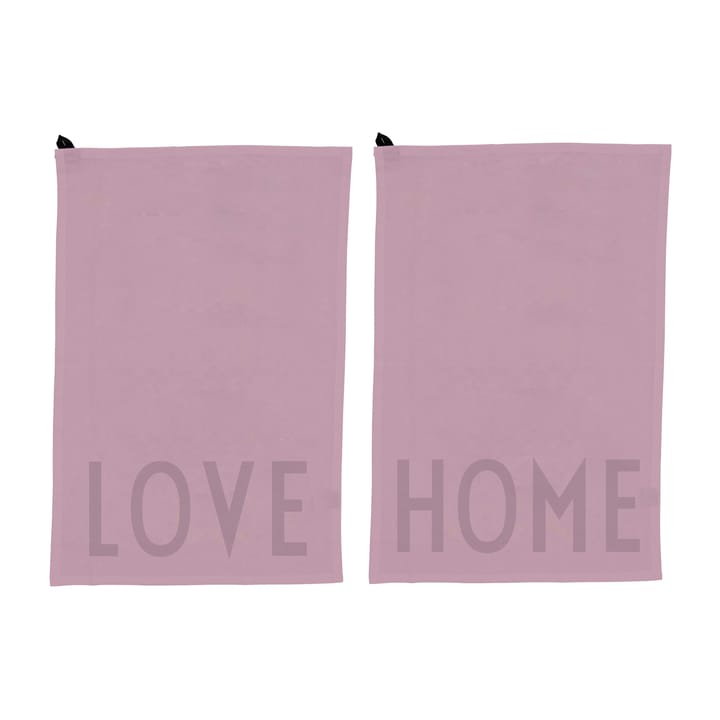 Design Letters keittiöpyyhe suosikki 2 osaa - Love-home-lavender - Design Letters
