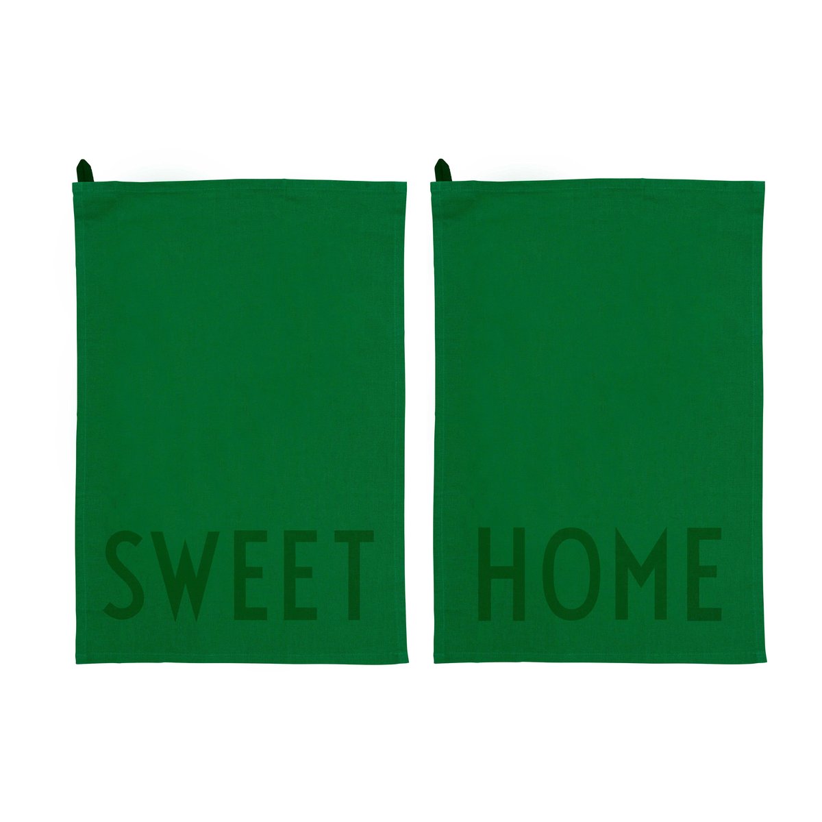 Design Letters Design Letters keittiöpyyhe suosikki 2 osaa Sweet-home-green