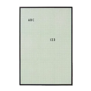 Design Letters kirjaintaulu A2 - vihreä - Design Letters