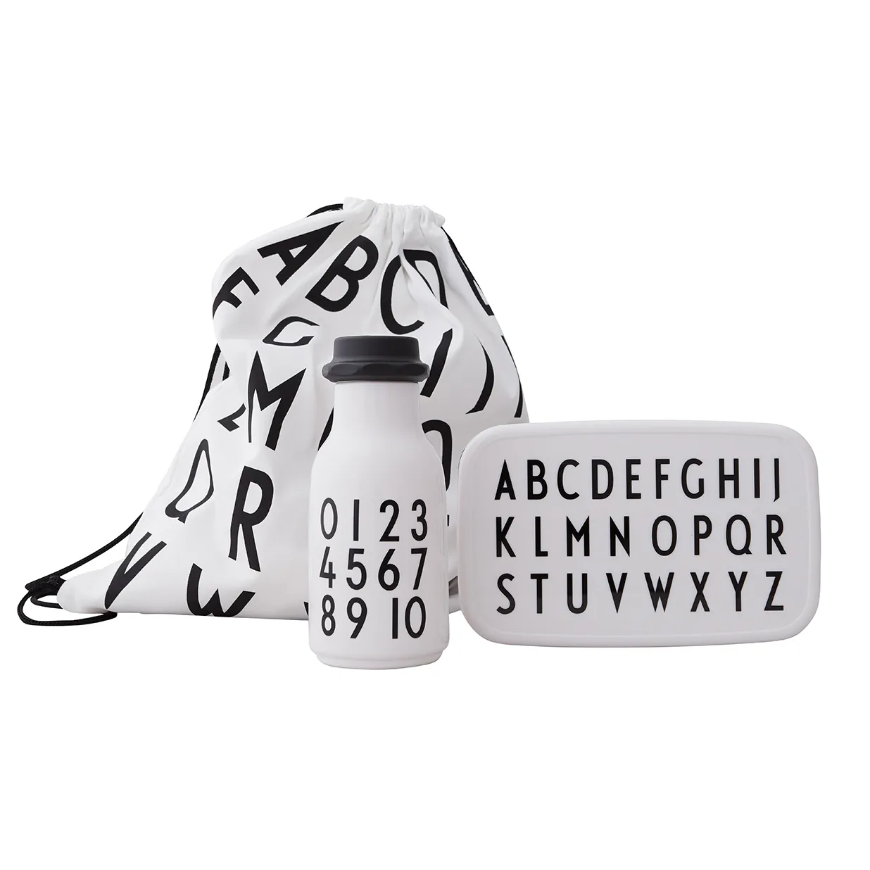 Design Letters koulunaloitussetti, 3 osaa Design Letters