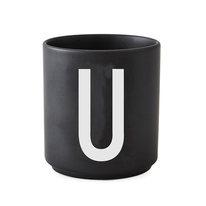 Design Letters kuppi musta - U - Design Letters