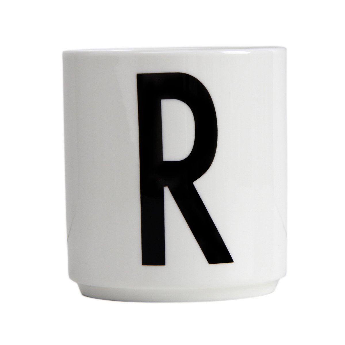 Design Letters kuppi R | Skandinaavinen Sisustus | Kahvikupit | Musta