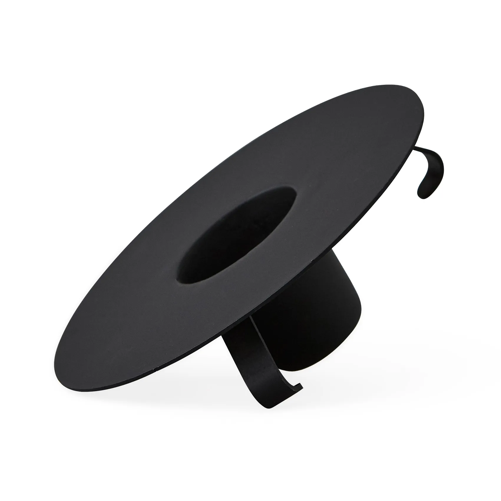 Design Letters -kynttilänjalka kuppiin, Musta Design Letters