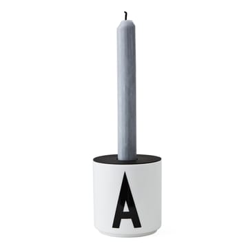 Design Letters -kynttilänjalka kuppiin - Musta - Design Letters