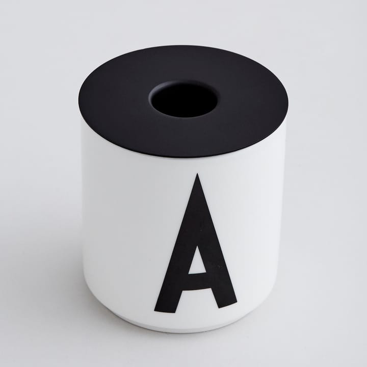 Design Letters -kynttilänjalka kuppiin - Musta - Design Letters