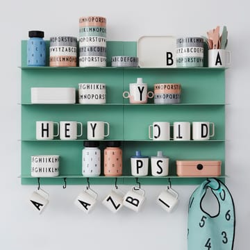 Design Letters lasten ruokailuvälineet melamiimi - Nude - Design Letters