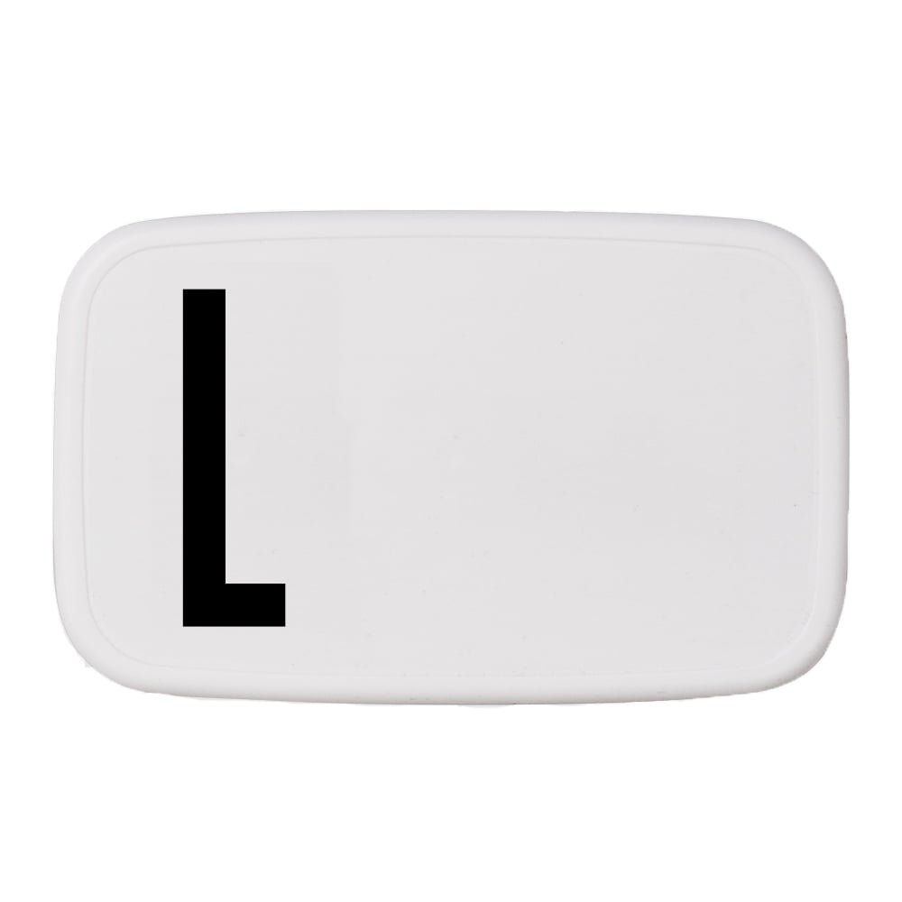 Design Letters lounaslaatikko L | Skandinaavinen Sisustus | Eväslaatikot | Valkoinen