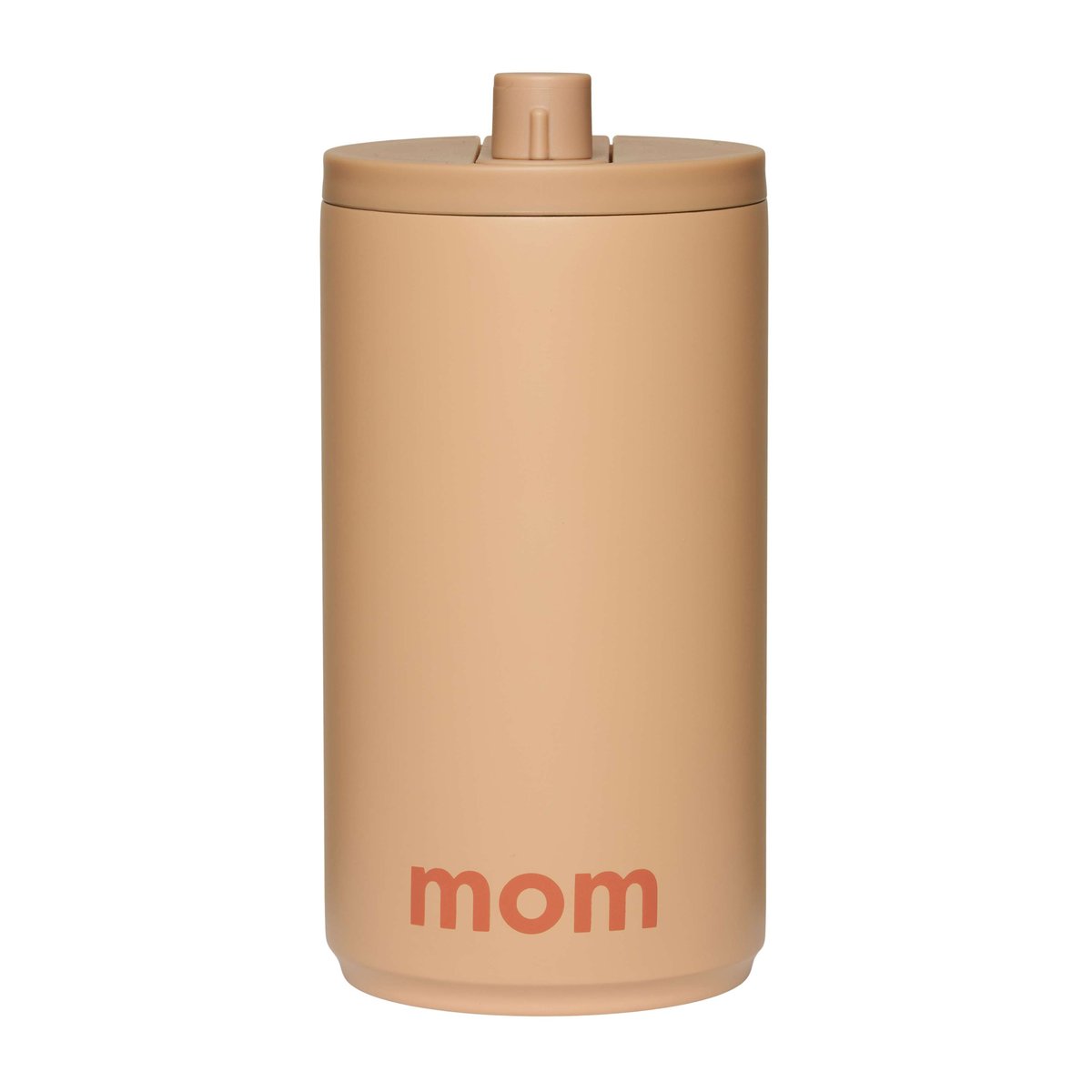 Design Letters -matkamuki 35 cl Mom-beige | Skandinaavinen Sisustus | Termosmukit | Beige
