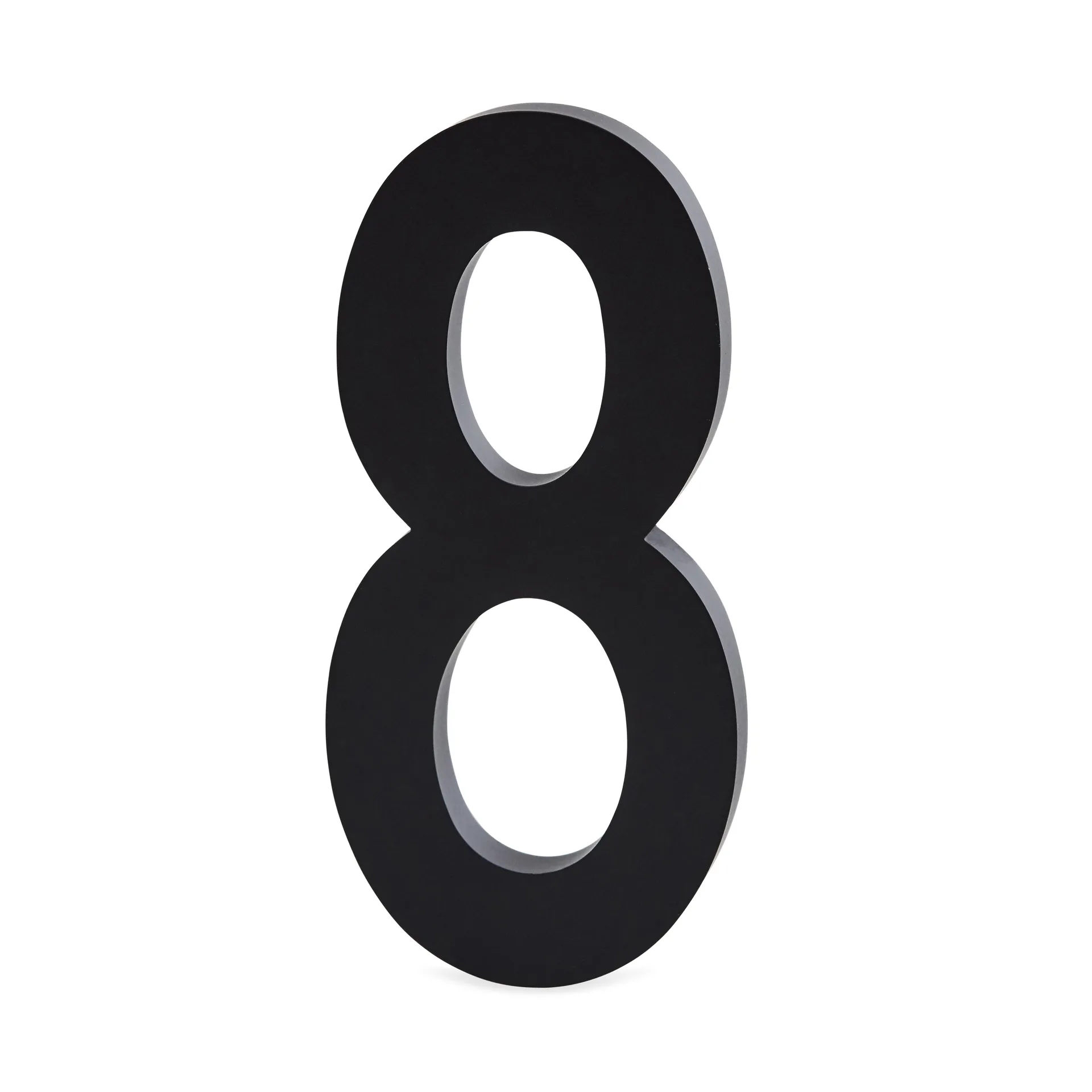 Design Letters numerot alumiini 100 mm, 8 Design Letters