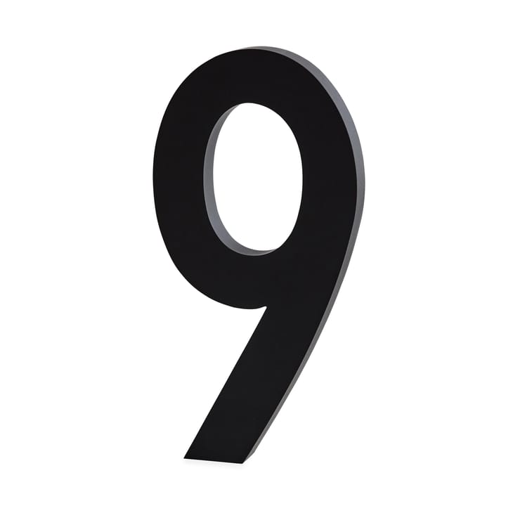 Design Letters numerot alumiini 100 mm, 9 Design Letters