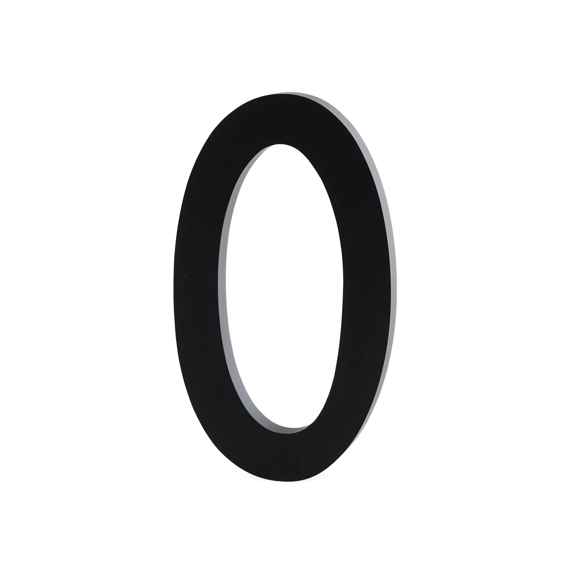 Design Letters numerot alumiini 50 mm, 0 Design Letters