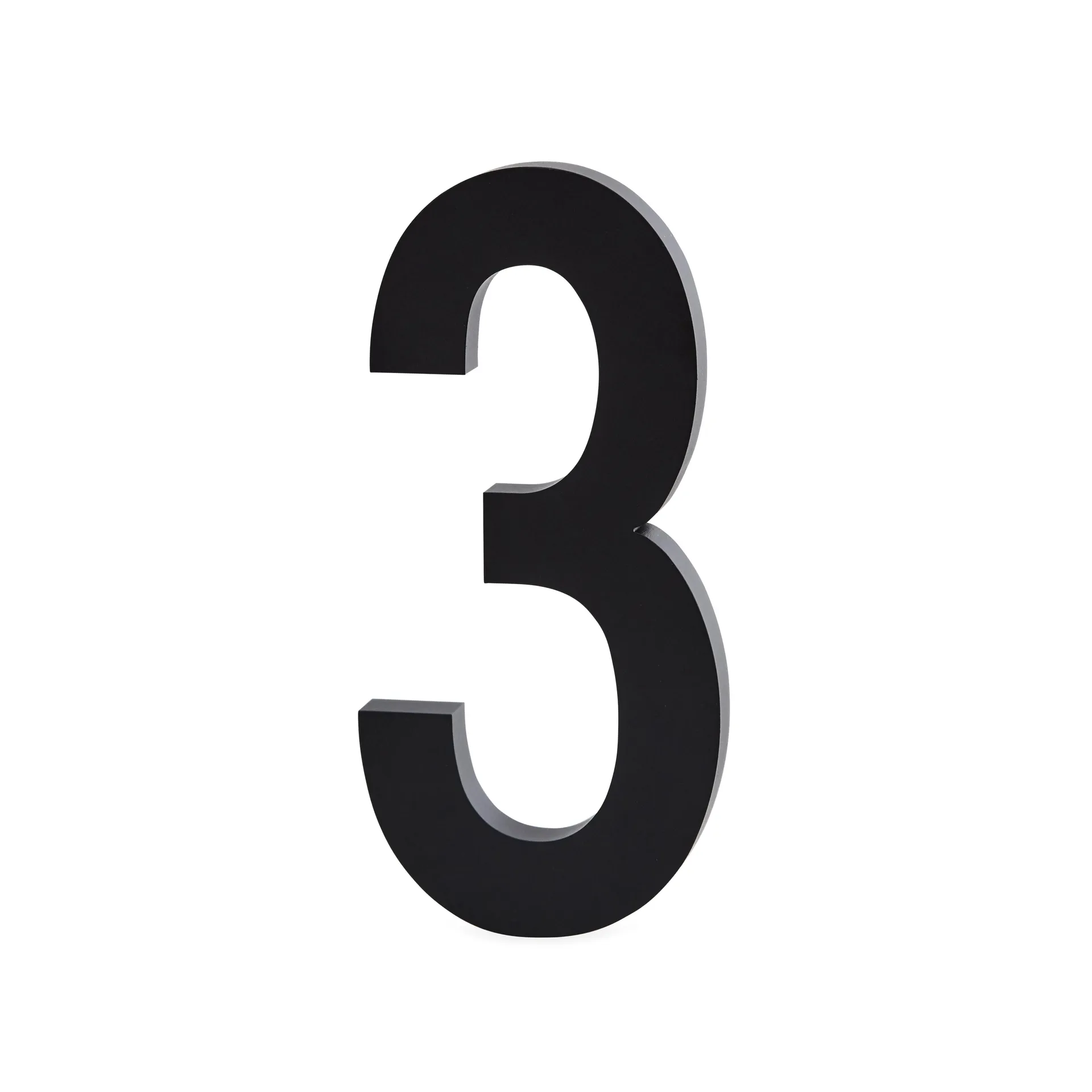 Design Letters numerot alumiini 50 mm, 3 Design Letters