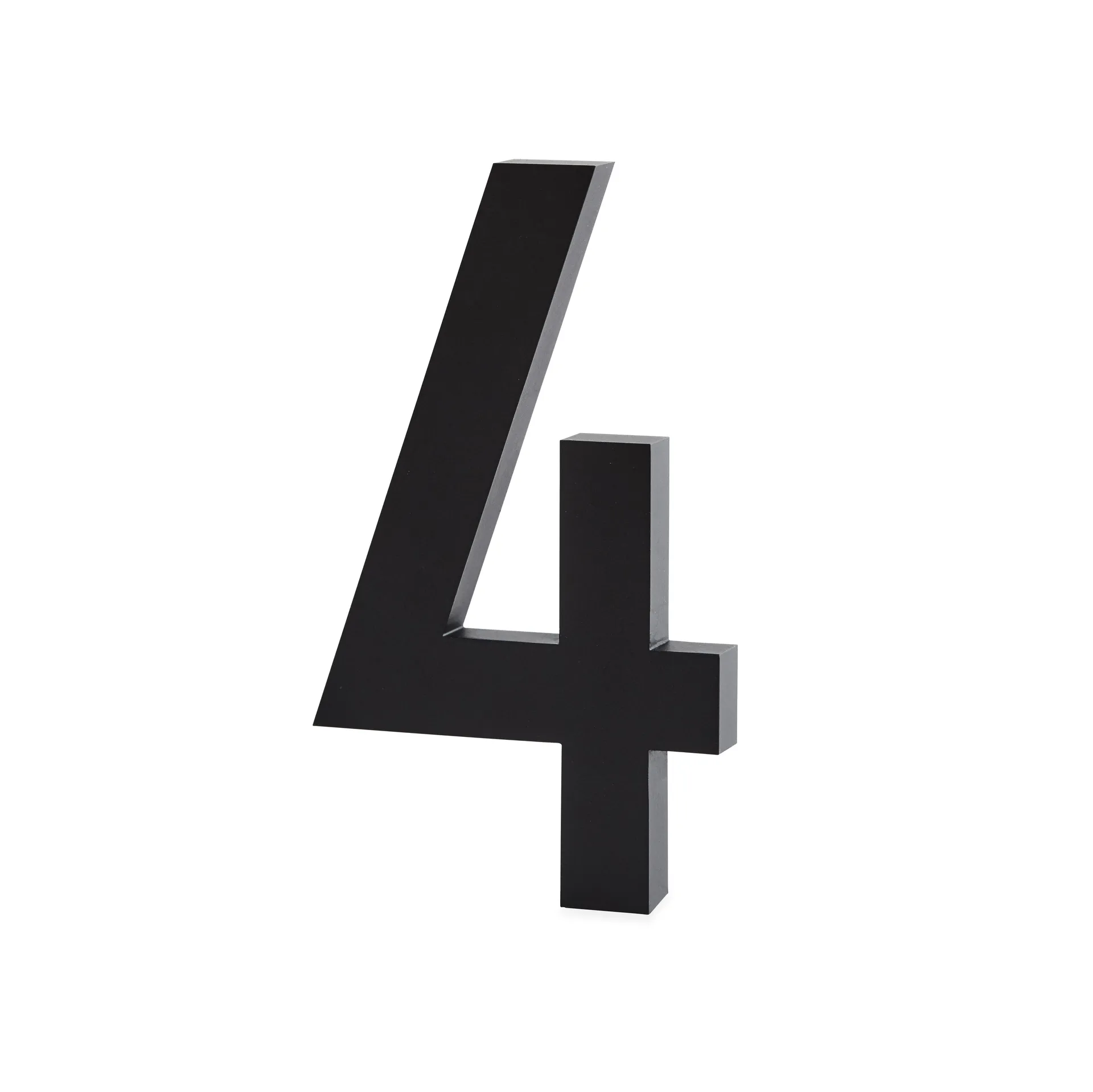 Design Letters numerot alumiini 50 mm, 4 Design Letters