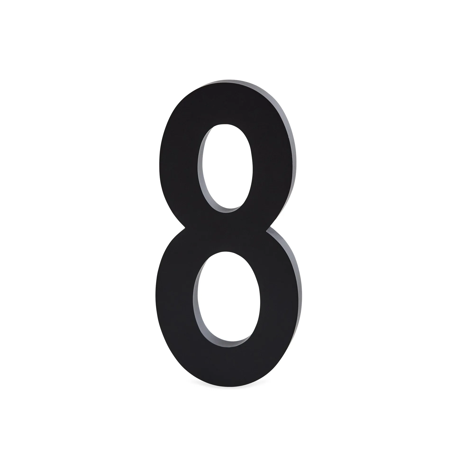 Design Letters numerot alumiini 50 mm, 8 Design Letters