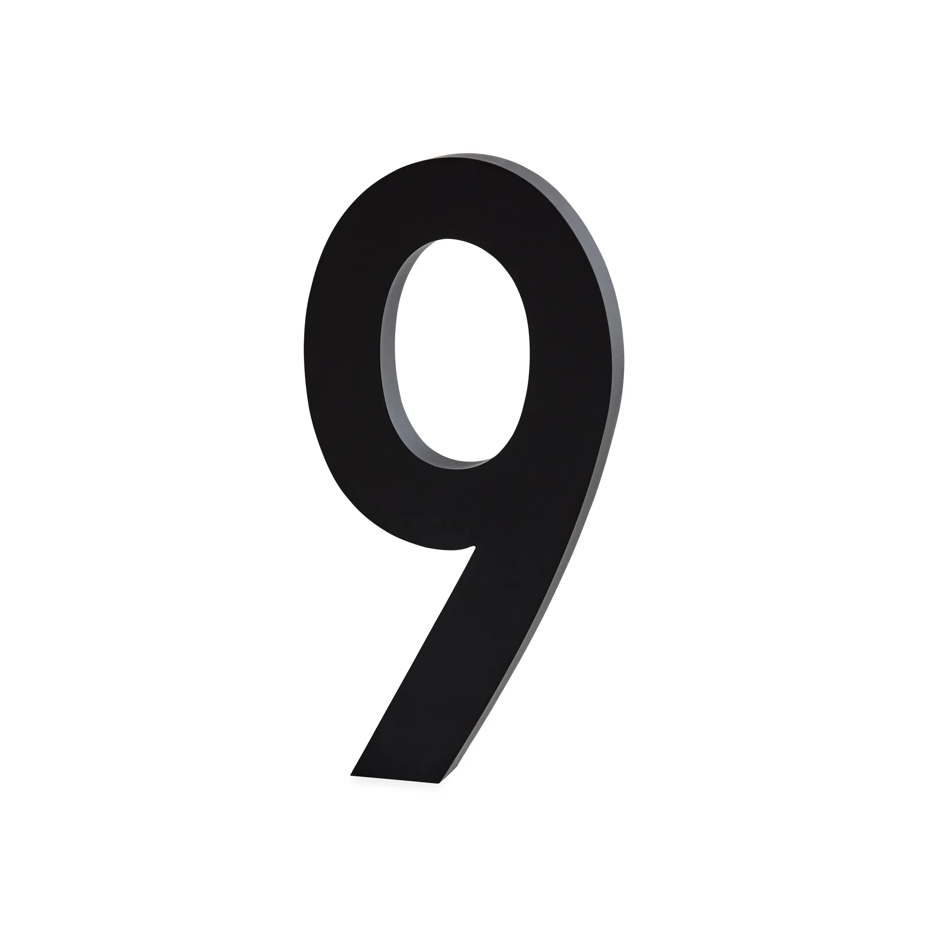 Design Letters numerot alumiini 50 mm, 9 Design Letters