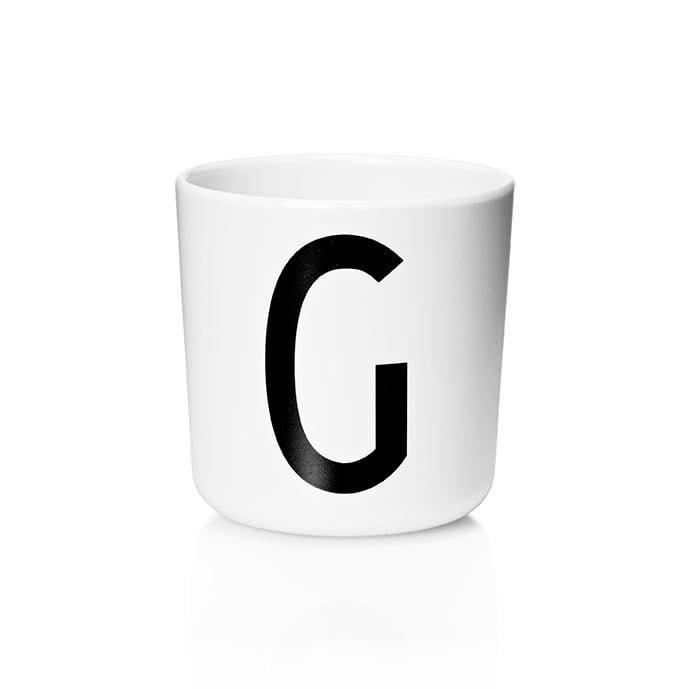 Design Letters persoonallinen kuppi eco G | Skandinaavinen Sisustus | Kahvikupit | Valkoinen