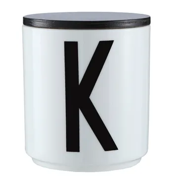 Design Letters puinen kansi - musta - Design Letters