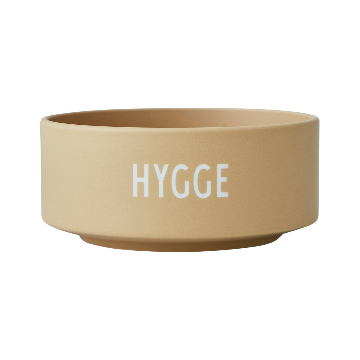 Design Letters snack-kulho Ø12 cm Hygge | Skandinaavinen Sisustus | Tarjoilukulhot | Beige