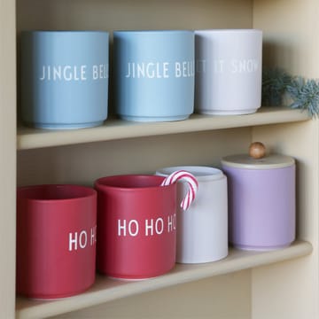 Design Letters suosikkikuppi 25 cl - Ho ho ho-faded rose - Design Letters