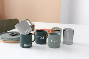 Design Letters suosikkikuppi 25 cl - Hygge-dark green - Design Letters