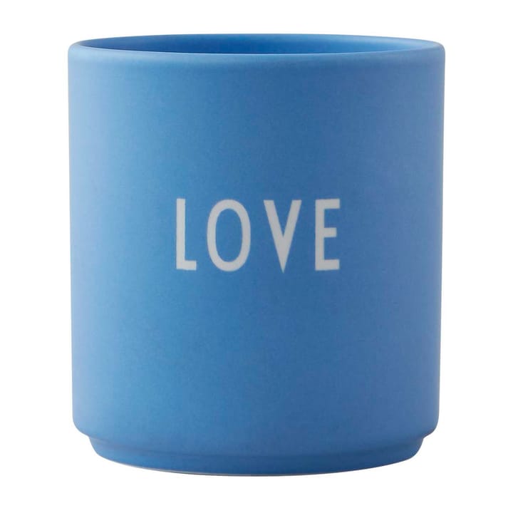 Design Letters suosikkikuppi 25 cl - Love-sky blue - Design Letters