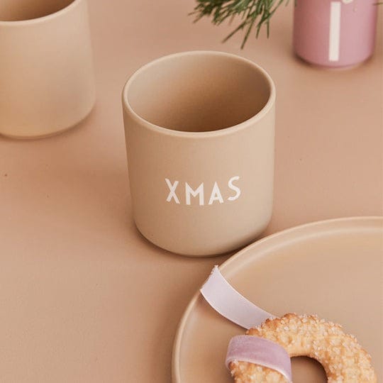 Design Letters suosikkikuppi 25 cl, Xmas-beige Design Letters