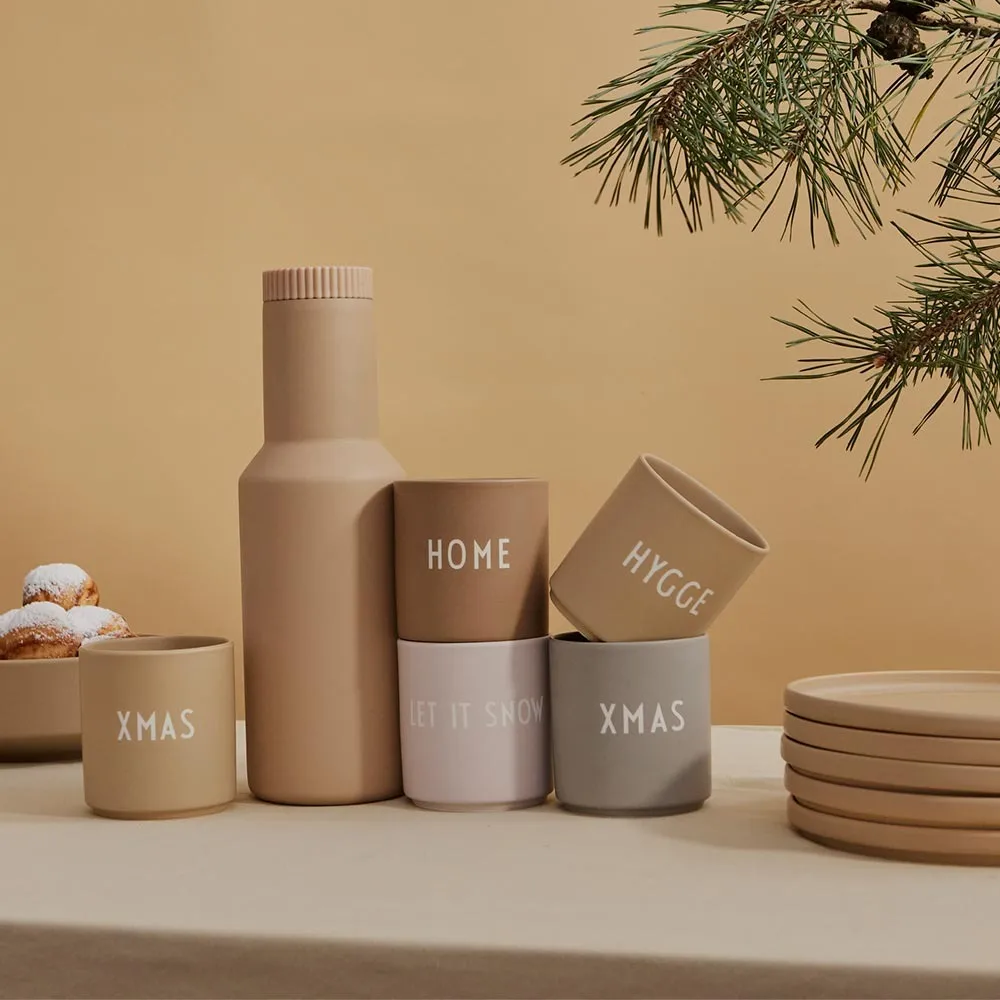 Design Letters suosikkikuppi 25 cl, Xmas-beige Design Letters