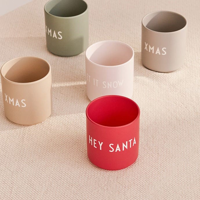Design Letters suosikkikuppi 25 cl, Xmas-beige Design Letters