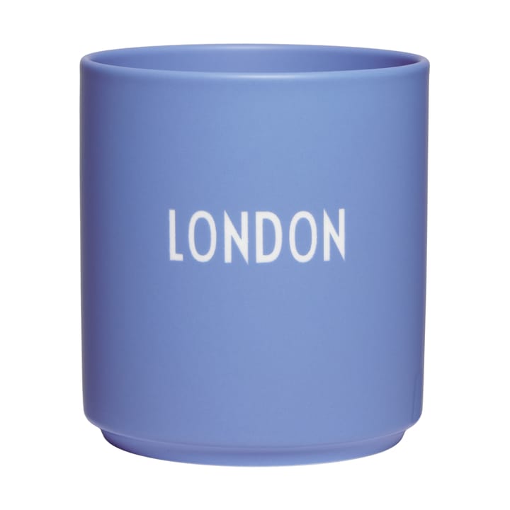 Design Letters suosikkikuppi International 25 cl, London-blue Design Letters