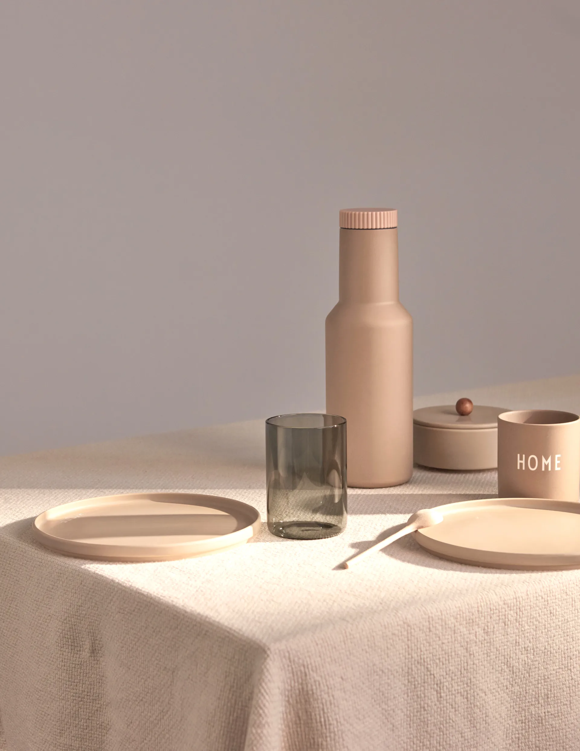 Design Letters -suosikkilasi 35 cl 2-pakkaus, Smoke Design Letters